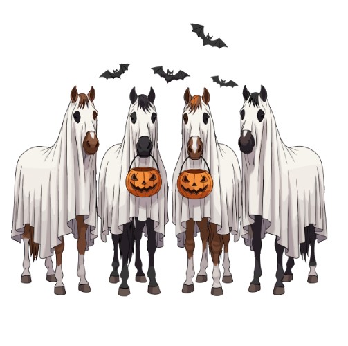 halloween til hest
